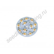 LED фитосборка круглая на 3-ваттных светодиодах общей мощностью 36Вт